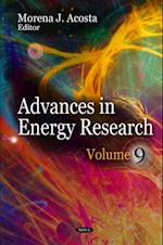 Advances in Energy Research. Volume 9