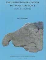 Unpublished Bo-Fragments in Transliteration I