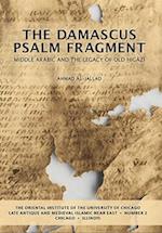 The Damascus Psalm Fragment