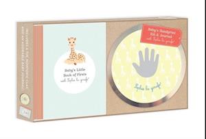 Baby's Handprint Kit and Journal with Sophie la girafe