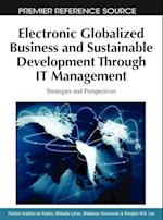 Electronic Globalized Business and Sustainable Development Through It Management