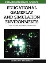 Educational Gameplay and Simulation Environments