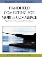 Handheld Computing for Mobile Commerce