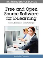Free and Open Source Software for E-Learning