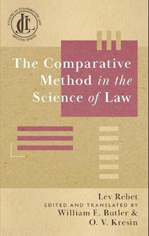 The Comparative Method in the Science of Law