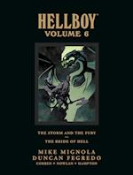 Hellboy Library Edition Volume 6: The Storm And The Fury And The Bride Of Hell