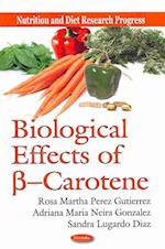 Biological Effects of ss --Carotene
