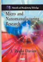 Micro & Nanomanufacturing Research
