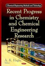 Recent Progress in Chemistry & Chemical Engineering Research