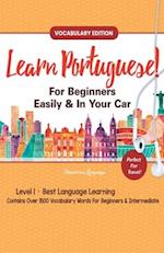 Learn Portuguese For Beginners Easily & In Your Car!  Vocabulary Edition!