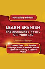 Learn Spanish For Beginners Easily & In Your Car!  Vocabulary Edition!