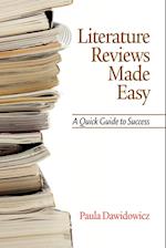 Literature Reviews Made Easy