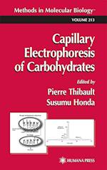 Capillary Electrophoresis of Carbohydrates