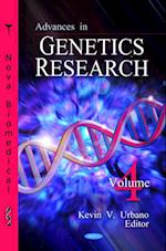 Advances in Genetics Research. Volume 4