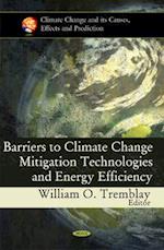 Barriers to Climate Change Mitigation Technologies & Energy Efficiency