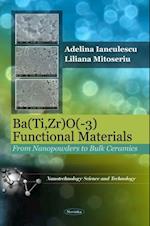 Ba(Ti,Zr)O(-3) - Functional Materials