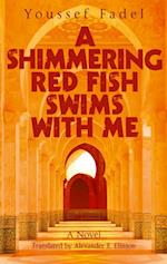 Shimmering Red Fish Swims with Me