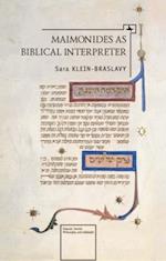 Maimonides as Biblical Interpreter