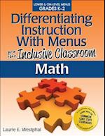 Differentiating Instruction With Menus for the Inclusive Classroom