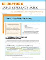 Educator's Quick Reference Guide to Curriculum Compacting