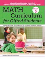 Math Curriculum for Gifted Students (Grade 5)