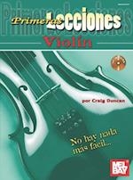 First Lessons Violin, Spanish Edition