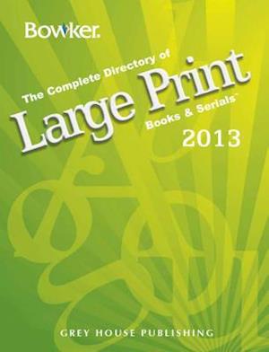 Large Print Books & Serials, 2013
