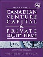 Canadian Venture Capital & Private Equity Firms, 2016