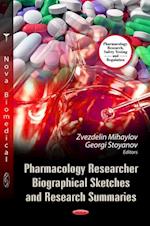 Pharmacology Researcher Biographical Sketches and Research Summaries