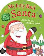 My Jolly Red Santa Activity and Sticker Book