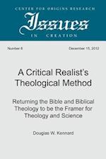 A Critical Realist's Theological Method