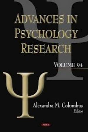 Advances in Psychology Research