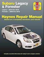 Subaru Legacy (10-16) & Forester (09-16) Haynes Repair Manual (USA)