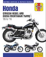 Honda CMX250 Rebel & CB250 Nighthawk Twins (85-16)