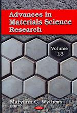 Advances in Materials Science Research