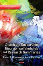 Chemistry Researcher Biographical Sketches & Research Summaries