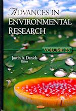 Advances in Environmental Research