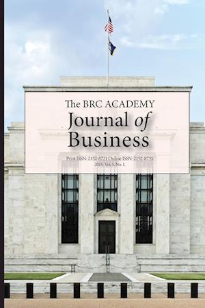 The Brc Academy Journal of Business Vol. 5 No. 1