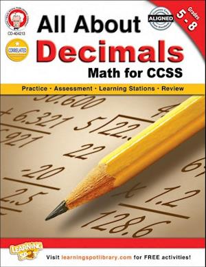 All About Decimals, Grades 5 - 8