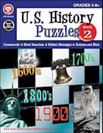 U.S. History Puzzles, Book 2, Grades 5 - 8