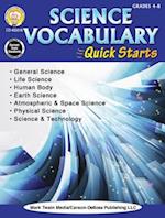 Science Vocabulary Quick Starts, Grades 4 - 9