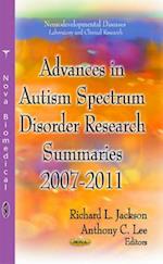 Advances in Autism Spectrum Disorder Research