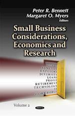 Small Business Considerations, Economics & Research