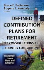 Defined Contribution Plans for Retirement