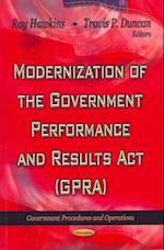 Modernization of the Government Performance & Results Act (GPRA)