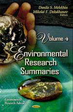 Environmental Research Summaries