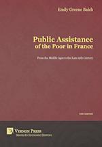 Public Assistance of the Poor in France