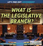 What Is the Legislative Branch?