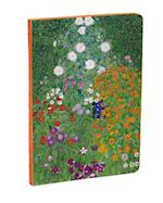 Flower Garden by Gustav Klimt A5 Notebook