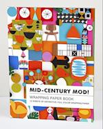 Mid-Century Mod! Wrapping Paper Book : Wrapping Paper Book 